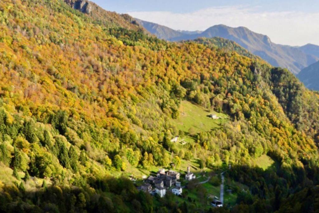 Appartamento Panoramico Casa Gerro Averara Kültér fotó